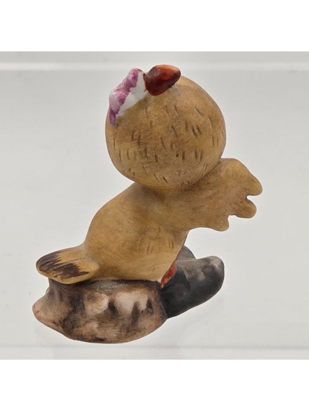 Josef Originals Twilly Bird Figurine TMR-8K Brown Orange 1970s Retro - Picture 7 of 7